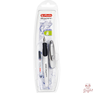 Pióro wieczne MY.PEN białe dla leworęcznych 300002939 HERLITZ