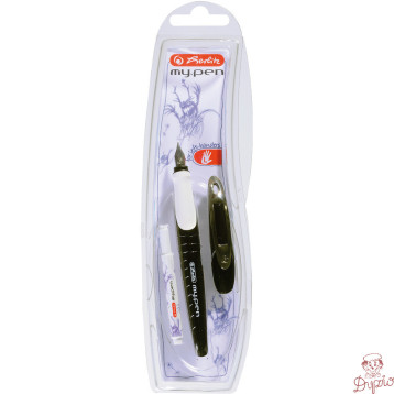 Pióro wieczne MY.PEN czarne dla leworęcznych 300002940 HERLITZ