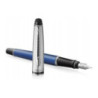 Pióro wieczne Expert Deluxe Metalic niebieski F CT 2187650 WATERMAN