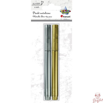 Pisak złoty i srebrny (2) 2,2mm TITANUM 362302