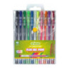 Długopis żelowy fluorescencyjny CRICCO 10kolorów w etui CR816W10 BF