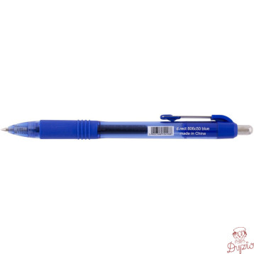 Pióro żelowe automatyczne 0,5mm niebieskie AH-806c50 166123 D.RECT