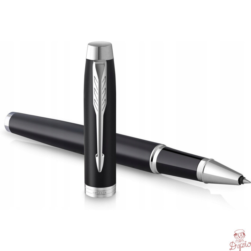 Pióro kulkowe IM MATTE BLACK chromowane wykończenie 2143634 PARKER