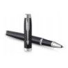 Pióro kulkowe IM MATTE BLACK chromowane wykończenie 2143634 PARKER