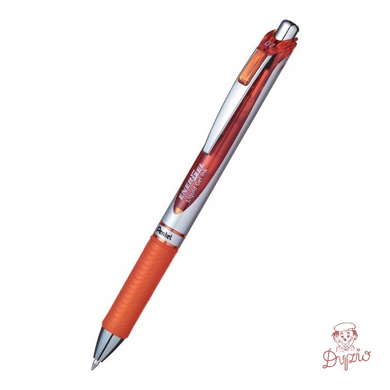 Pióro kulkowe ENERGEL BL77 pomarańczowe 0,7mm PENTEL