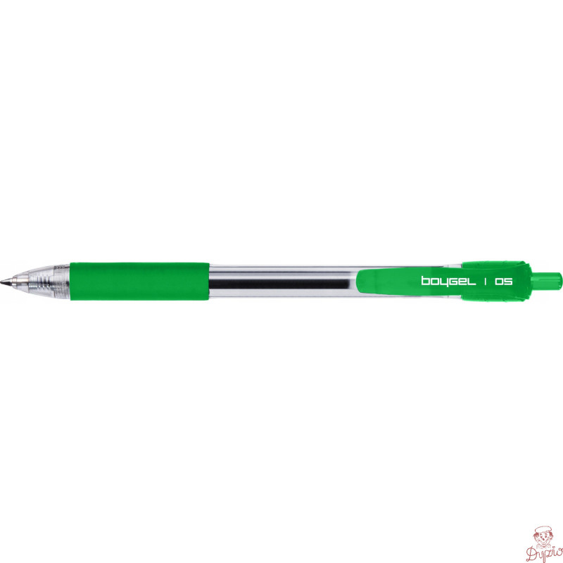 Pióro BOY-GEL BG-001/D zielone RYSTOR 422-003