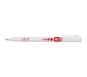 Pióro kulkowe 0.7mm PK07/A czerwone 404-001 RYSTOR
