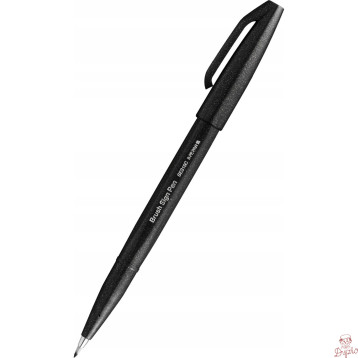 Pisak BRUSH SIGN PEN czarny SES15C-A PENTEL