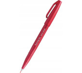 Pisak BRUSH SIGN PEN czerwony SES15C-B PENTEL