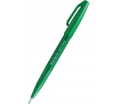 Pisak BRUSH SIGN PEN zielony SES15C-D PENTEL