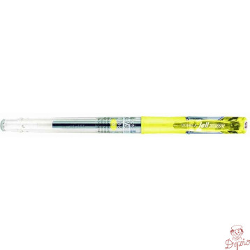 Pióro żelowe DONG-A ZONE żółte TT5045