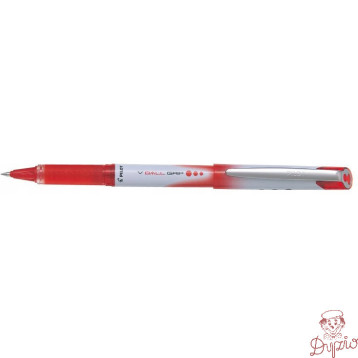 Pióro kulkowe PILOT VBALL GRIP czerwony PIBLN-VBG5-R