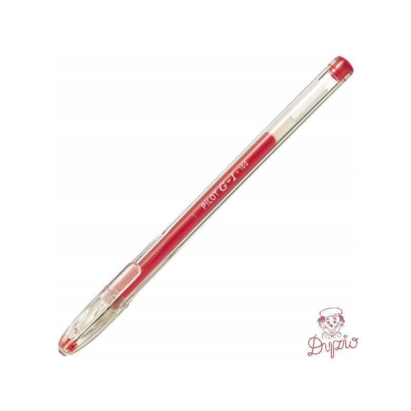 Pióro żelowe PILOT G1 czerwony PIBLG1-5R