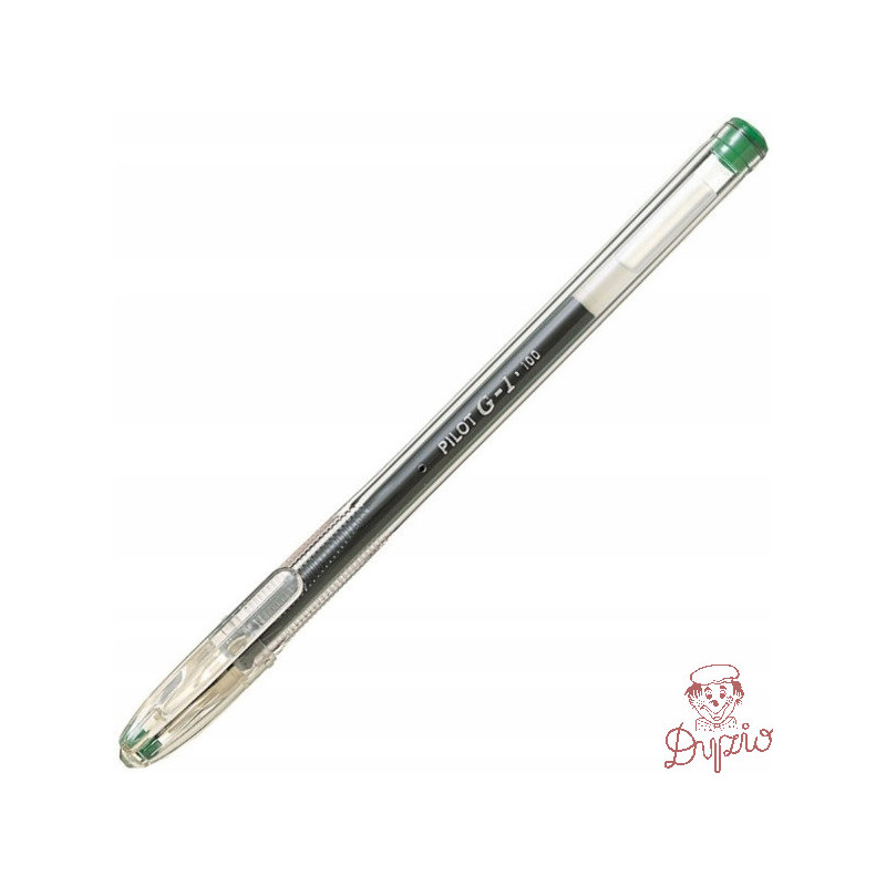 Pióro żelowe PILOT G1 zielony PIBLG1-5G