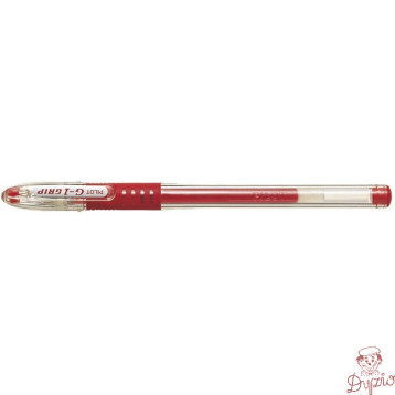Pióro żelowe PILOT G1 GRIP czerwony PIBLGP-G1-5R