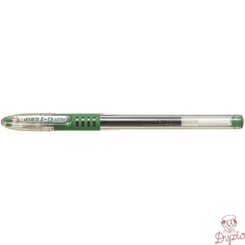 Pióro żelowe PILOT G1 GRIP zielony PIBLGP-G1-5G