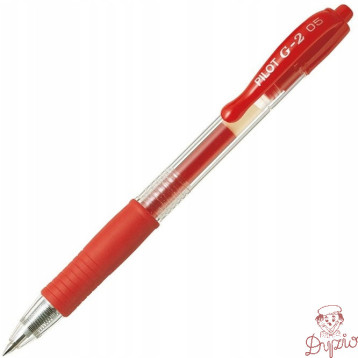 Pióro żelowe PILOT G2 czerwony PIBLG2-5R