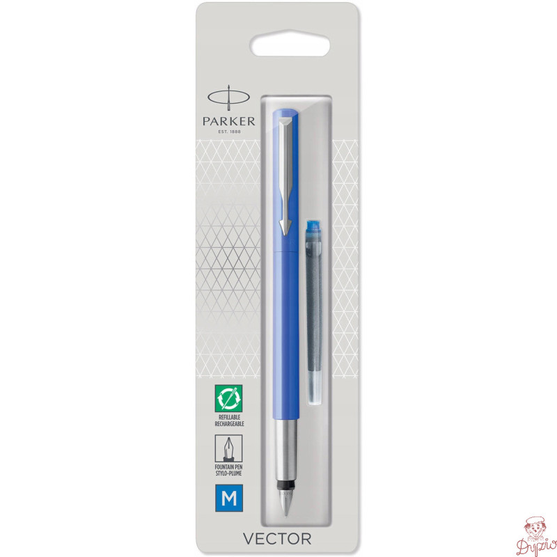 Pióro wieczne VECTOR STANDARD niebieskie PARKER S0881011