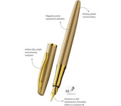 Pióro wieczne Jazz Noble Elegance GOLD etui PELIKAN 821827