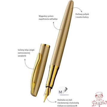 Pióro wieczne Jazz Noble Elegance GOLD etui PELIKAN 821827