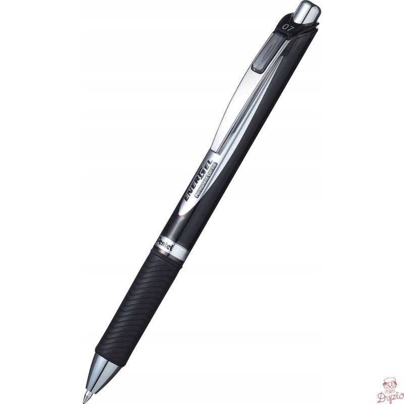 Pióro kulkowe BLP77-BP1A czarne Energel automatyczny 0.7mm PENTEL