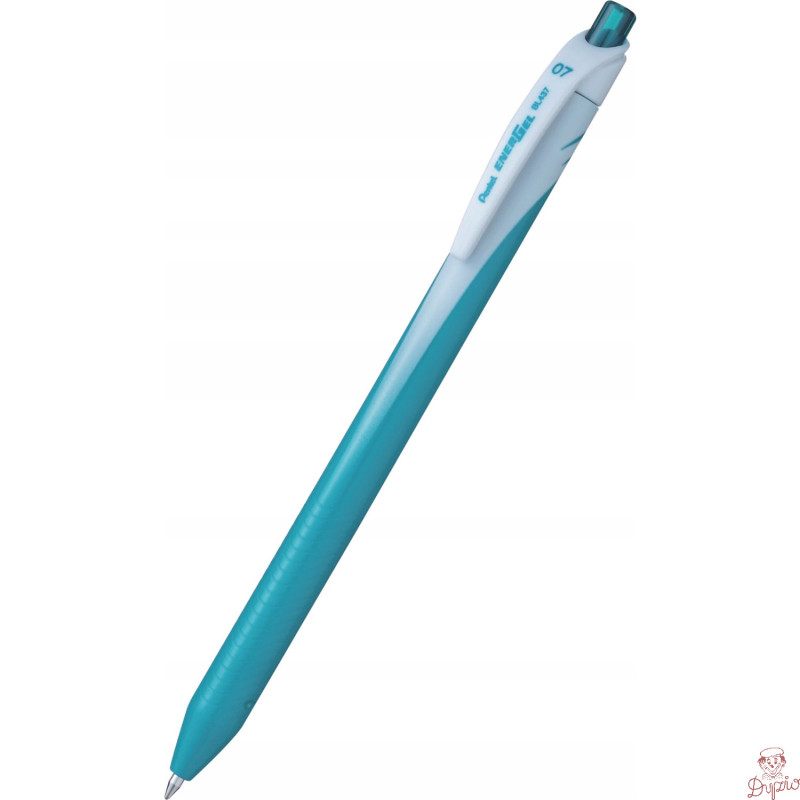 Pióro kulkowe EnerGel 0,7mm BL437-S3 turkusowe PENTEL