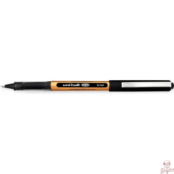 Pióro kulkowe 1mm UNI UB-150-10E czarny obudowa złota