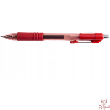 Pióro żelowe automatyczne 806 czerwone 166002 D.RECT