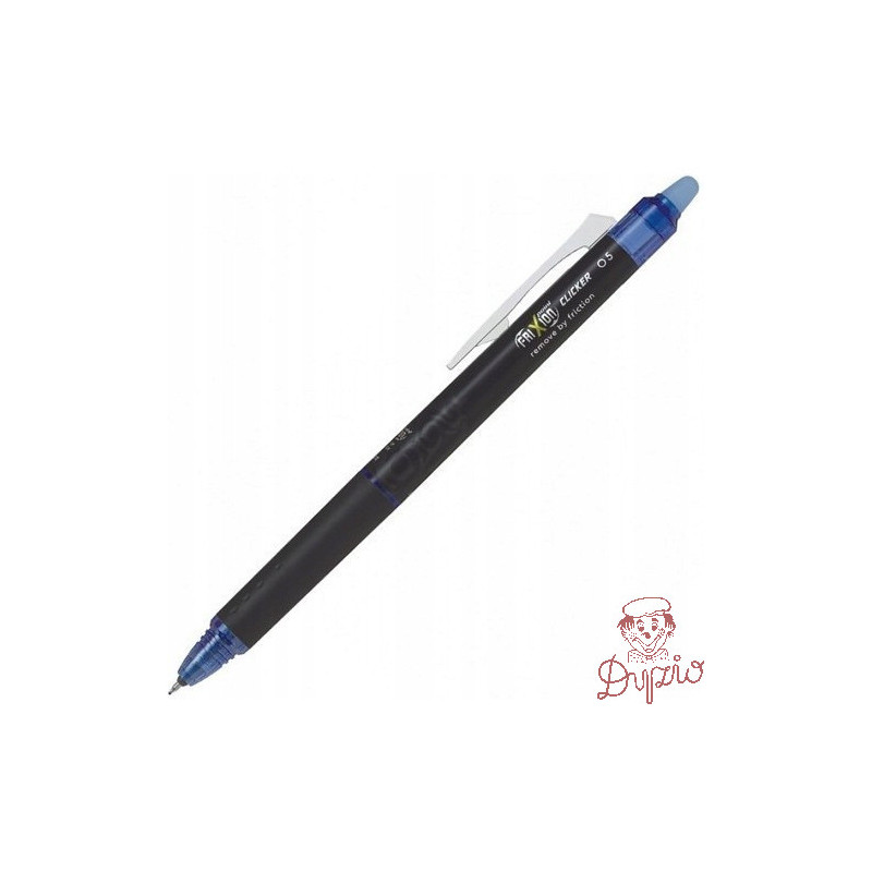 Pióro kulkowe FRIXION POINT CLICKER 0,5 niebieskie PIBLRT-FRP5-L PILOT
