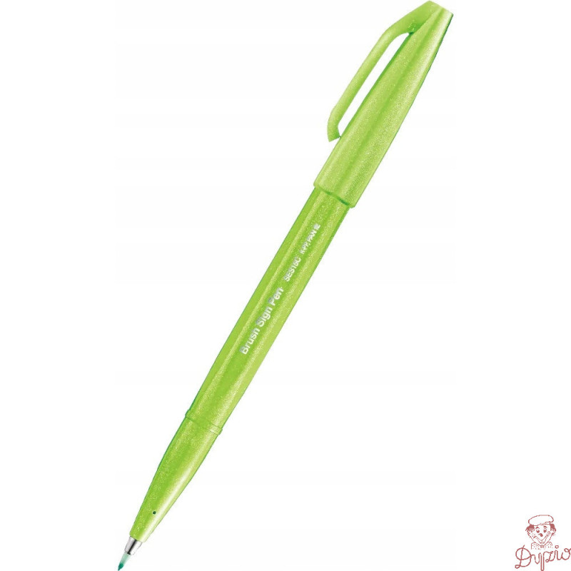 Pisak BRUSH SIGN PEN seledynowy SES15C-KX PENTEL
