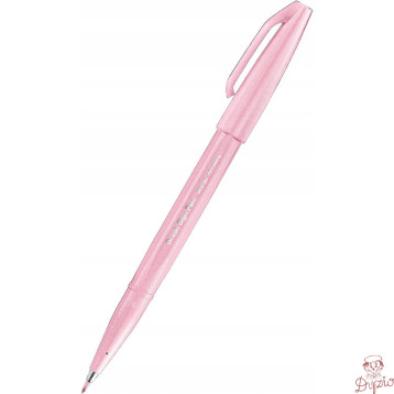 Pisak BRUSH SIGN PEN pudrowy różowy SES15C-P3X PENTEL