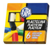 Plastelina szkolna dla dzieci zestaw 6 kolorów 83811905 ASTRA