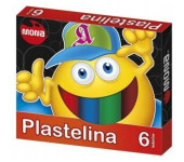 Plastelina szkolna dla dzieci Zestaw 6 kolorów MONA St.Majewski