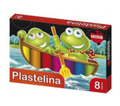 Plastelina szkolna dla dzieci Zestaw 8 kolorów MONA St.Majewski