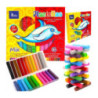 Plastelina 24 kolory 15g KP004-G TETIS