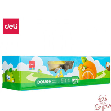 Ciastolina 4 kolory owocowy zapach EH721 DELI