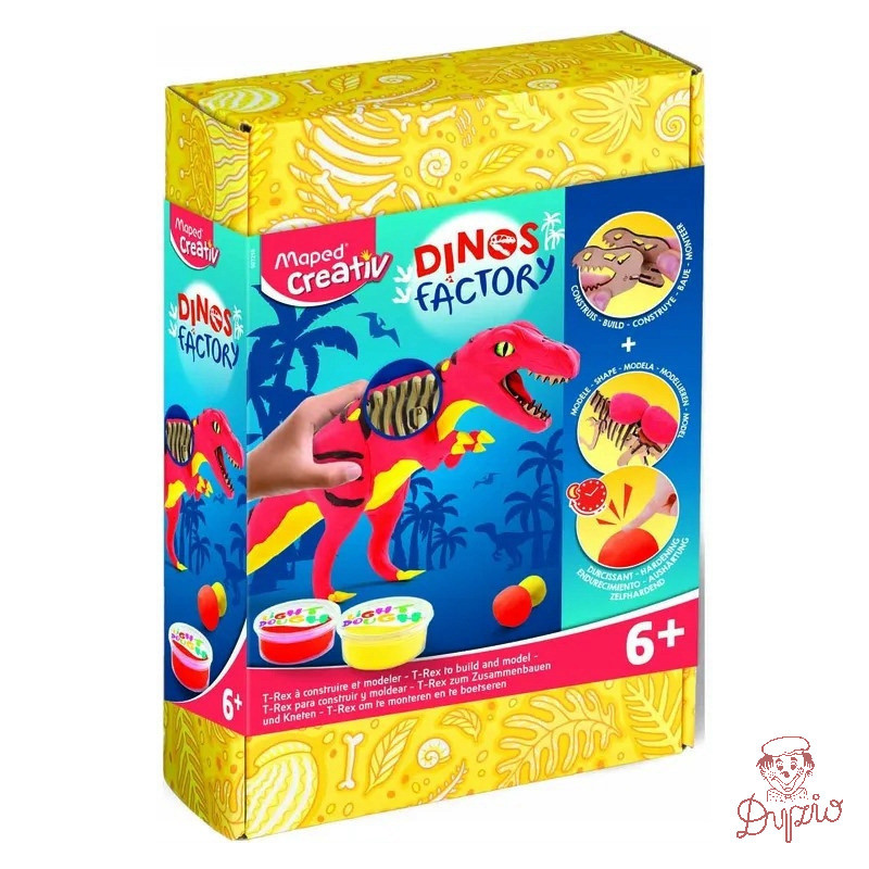 Creativ masa plastyczna Fabryka Dinozaurów 907210