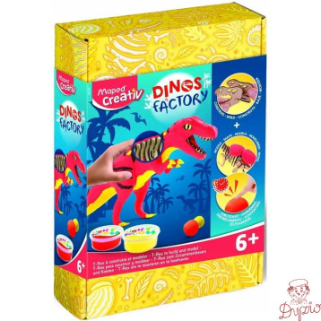 Creativ masa plastyczna Fabryka Dinozaurów 907210