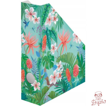 Pojemnik na dokumenty czasopisma 7cm tekturowy LADYLIKE JUNGLE 50043972 HERLITZ