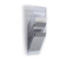 Zestaw 6 pojemników A4 przezroczystych pion 1709760400 FLEXIBOXX DURABLE