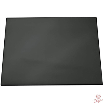 Podkład na biurko 650x520mm Czarny przezroczysta nakładka 720301 DURABLE