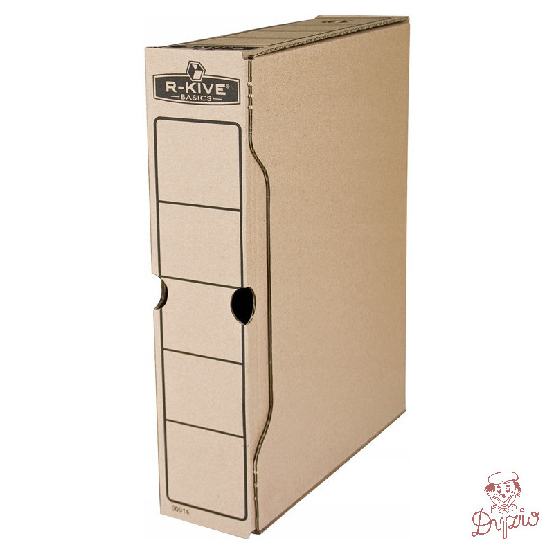 Pudło archiwizacyjne 80mm R-KIVE BASIC do dokumentów trwałe 0091402 FELLOWES