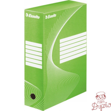 Pudło archiwizacyjne na dokumenty 100mm Standard zielone 128424 ESSELTE