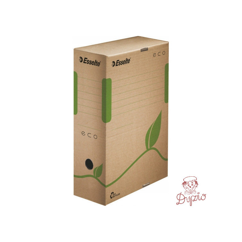 Pudło archiwizacyjne na dokumenty 100mm ECO siarczanowe 623917 ESSELTE