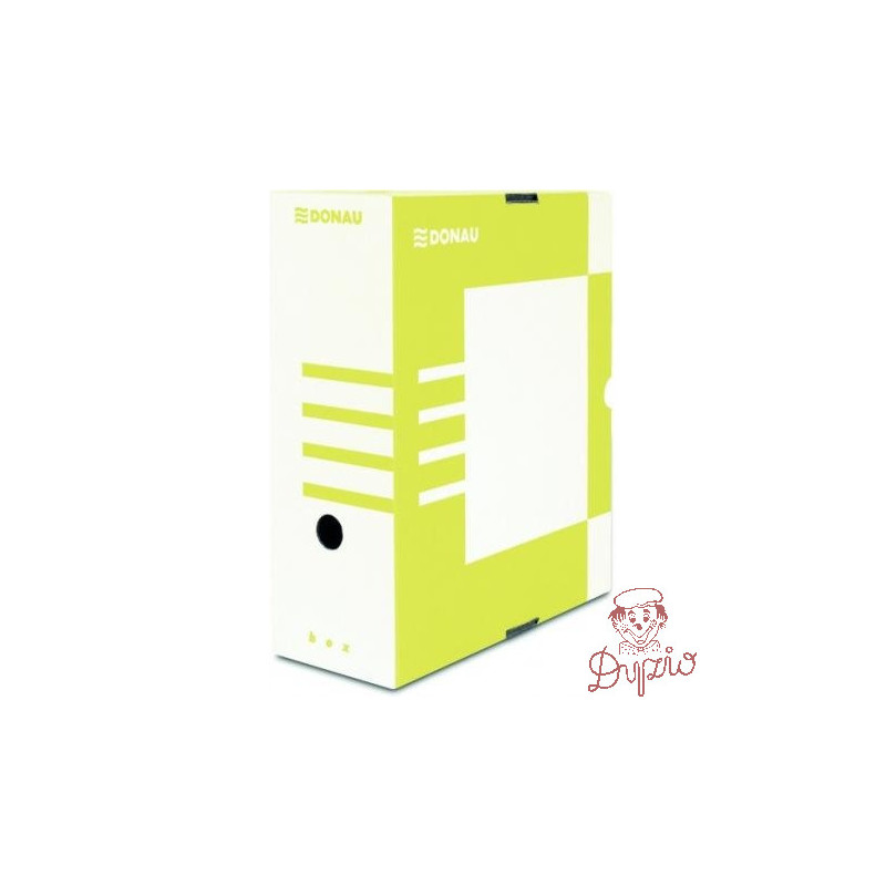 Pudło archiwizacyjne 120mm żółte 7662301-11 DONAU