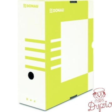 Pudło archiwizacyjne 120mm żółte 7662301-11 DONAU
