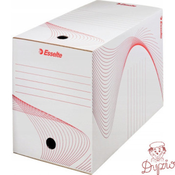 Pudło archiwizacyjne na dokumenty 200mm Standard białe 128701 ESSELTE
