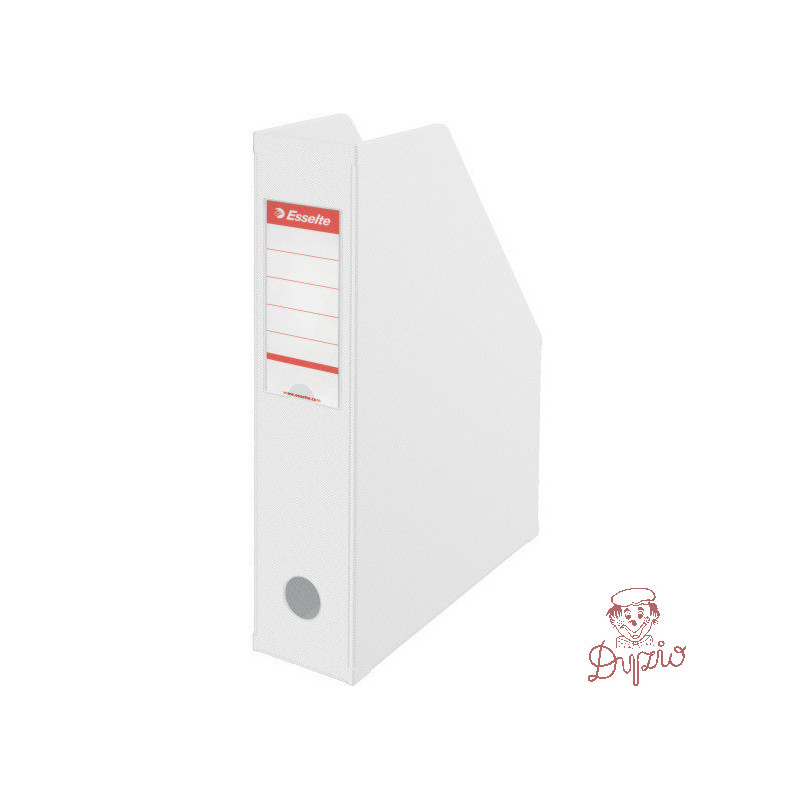 Pojemnik składany A4 70mm biały ESSELTE PVC 56000