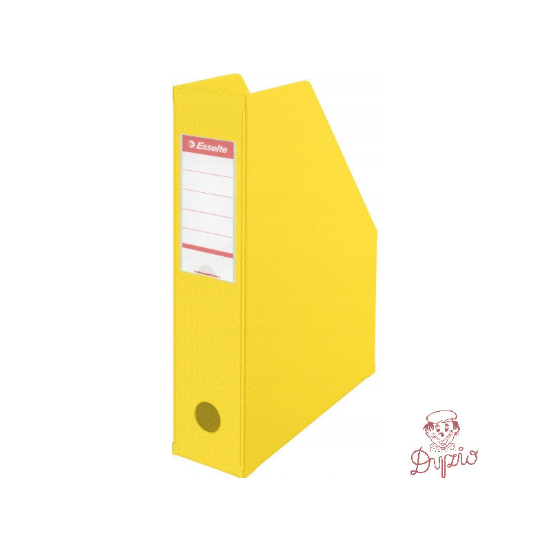 Pojemnik składany A4 70mm żółty ESSELTE PVC 56001