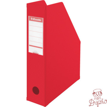Pojemnik składany A4 70mm czerwony ESSELTE PVC 56003